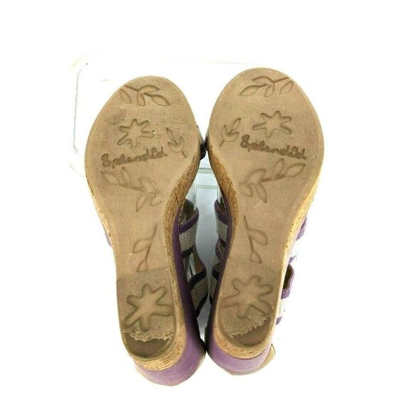 SPLENDID Sandals Strapy Cork Wedge Platform - Picture 6 of 11